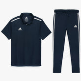 ADDAS PREMIUM DRI-FIT TRACKSUIT T5 (NAVY BLUE)