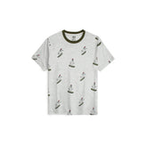 ZR PREMIUM KIDS SURFING T-SHIRT (HEATHER GREY)