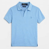 RL SMALL PONY MEN'S JHONY COLLAR POLO SHIRT (SKY BLUE)