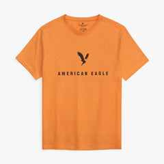 Amrcn Eagle Premium S/L Cotton T-Shirt (Mustard)