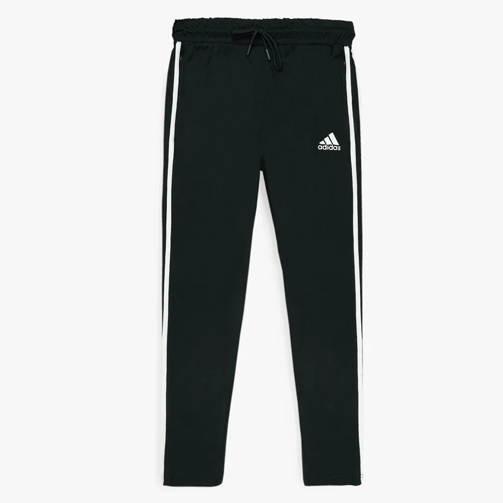 ADDAS PREMIUM DRI-FIT TRACKSUIT T5 (WHITE&BLACK)