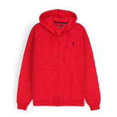 US PLO Original Cotton Fleece Hoddie (Red)