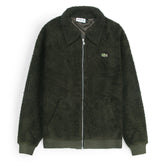 Lcst12 Imported Sherpa Zipper Jacket (Olive Green)