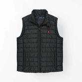 RL premium Small Pony Puffer Jacket (Black)