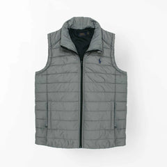 RL premium Small Pony Puffer Jacket (Steel Grey)