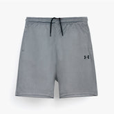 UA Premium Dri-Fit Woven Graphic Short (Grey)