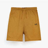 UA Premium Dri-Fit Woven Graphic Short (Mustard)