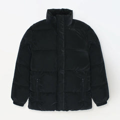 Z.A.R.A IMPORTED FAUX SUEDE INSULATION MEN JACKET (BLACK)