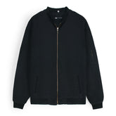 ZR12 Premium Cotton Twill Fur Jacket (Black)
