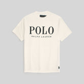 RL PREMIUM OVERSIZED WAFFLE LOGO PONY T-SHIRT (OFF-WHITE)