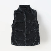 Z.A.R.A IMPORTED LUXURY HANDWOVEN GILLET (BLACK CAMO)