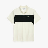 LCSTE MEN'S VINTAGE POLO (WHITE/BLACK)