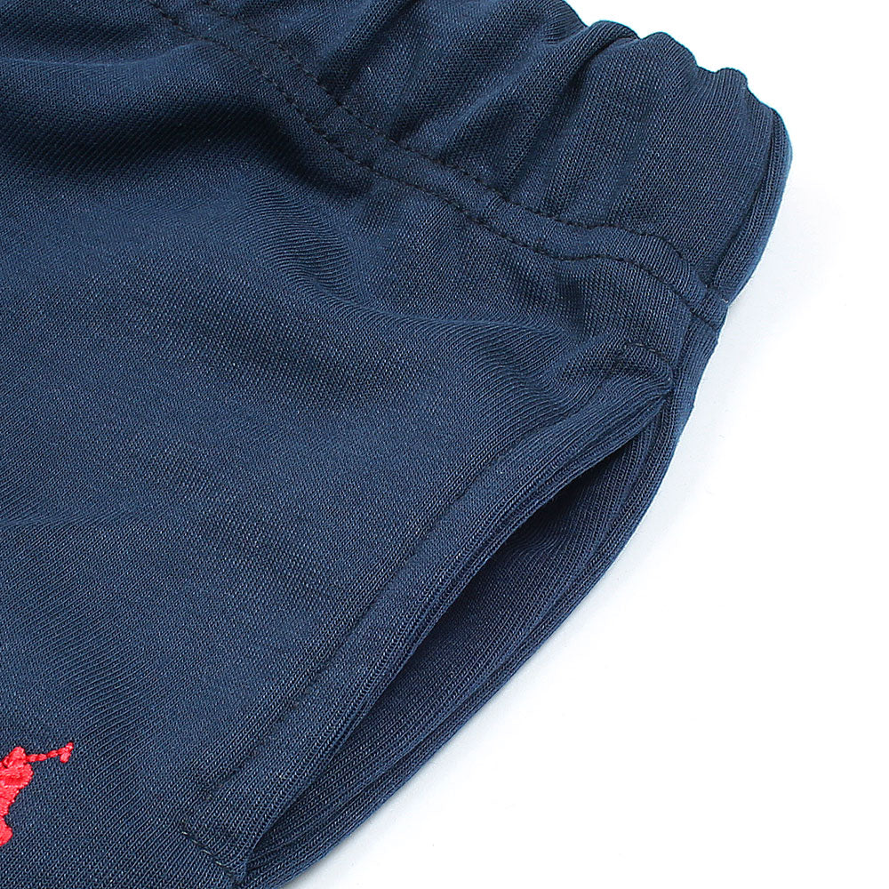 RL PREMIUM KIDS CUBAN COLLAR TWINSET (NAVY BLUE)