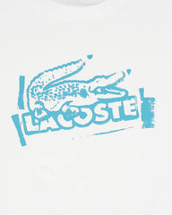 LCSTE CROC IMPORTED MEN'S T-SHIRT (WHITE)