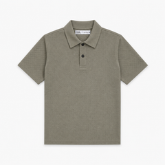 Z.A.R.A MONARCH POLO SHIRT (DUSTY OLIVE)
