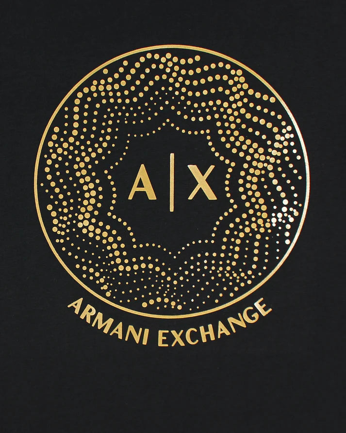A-X IMPORTED MEN'S GOLD T-SHIRT (BLACK)