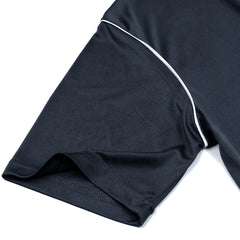 NKE PREMIUM DRI-FIT PIPING POLO SHIRT (NAVY BLUE)