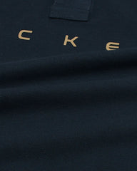HKT IMPORTED MEN'S TIPPED POLO SHIRT (NAVY BLUE)