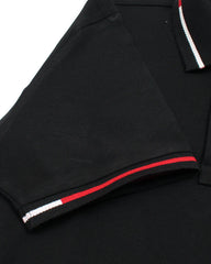 IMPORTED HKT SPORT MEN'S POLO SHIRT (BLACK)