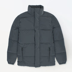 Z.A.R.A IMPORTED FAUX SUEDE INSULATION MEN JACKET (DUST GREY)