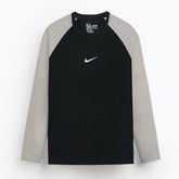 NKE Premium Mesh Shoulder Dri Fit F/S T-Shirt (Black)