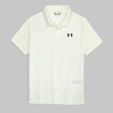 UA Imported Mesh Dri Fit Polo Shirt (Off-White)