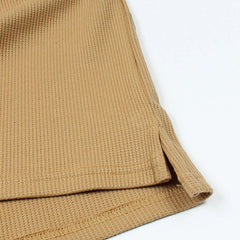 ZR PREMIUM MEN'S V NECK POLO SHIRT (KHAKI)