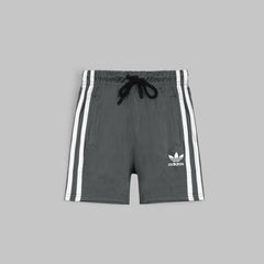 ADDAS PREMIUM KIDS PIPING DRI FIT TWINSET (DARK GREY)