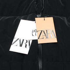 Z.A.R.A IMPORTED LUXURY HANDWOVEN GILLET RAW (BLACK)
