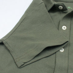 LCSTE PREMIUM KID'S CASUAL SHIRT (OLIVE GREEN)