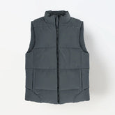 Z.A.R.A IMPORTED LUXURY HANDWOVEN GILLET RAW (GREY)