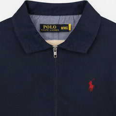 RL PREMIUM COTTON TWILL JACKET (NAVY BLUE)