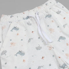 ZR PREMIUM KIDS DOLPHIN PRINT TWINSET