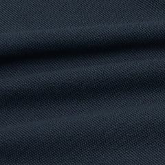 GRDNO Kids Premium Napoleon Tipped Collar Polo Shirt (Navy)