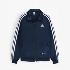 Addas Imported Polyester Fleece Zipper (Navy)