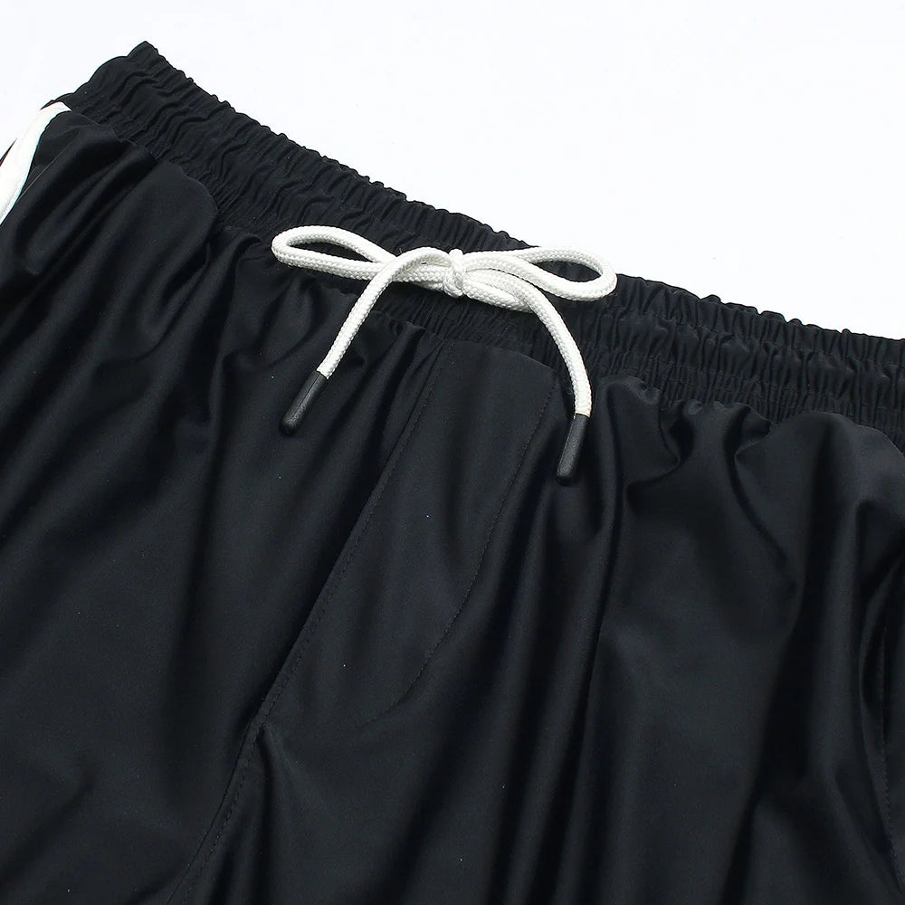 ADDAS IMPORTED DRI-FIT PIPING TROUSER (BLACK)