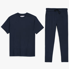 Z.A.R.A PREMIUM LYCRA DRI-FIT TRACKSUIT (NAVY BLUE)