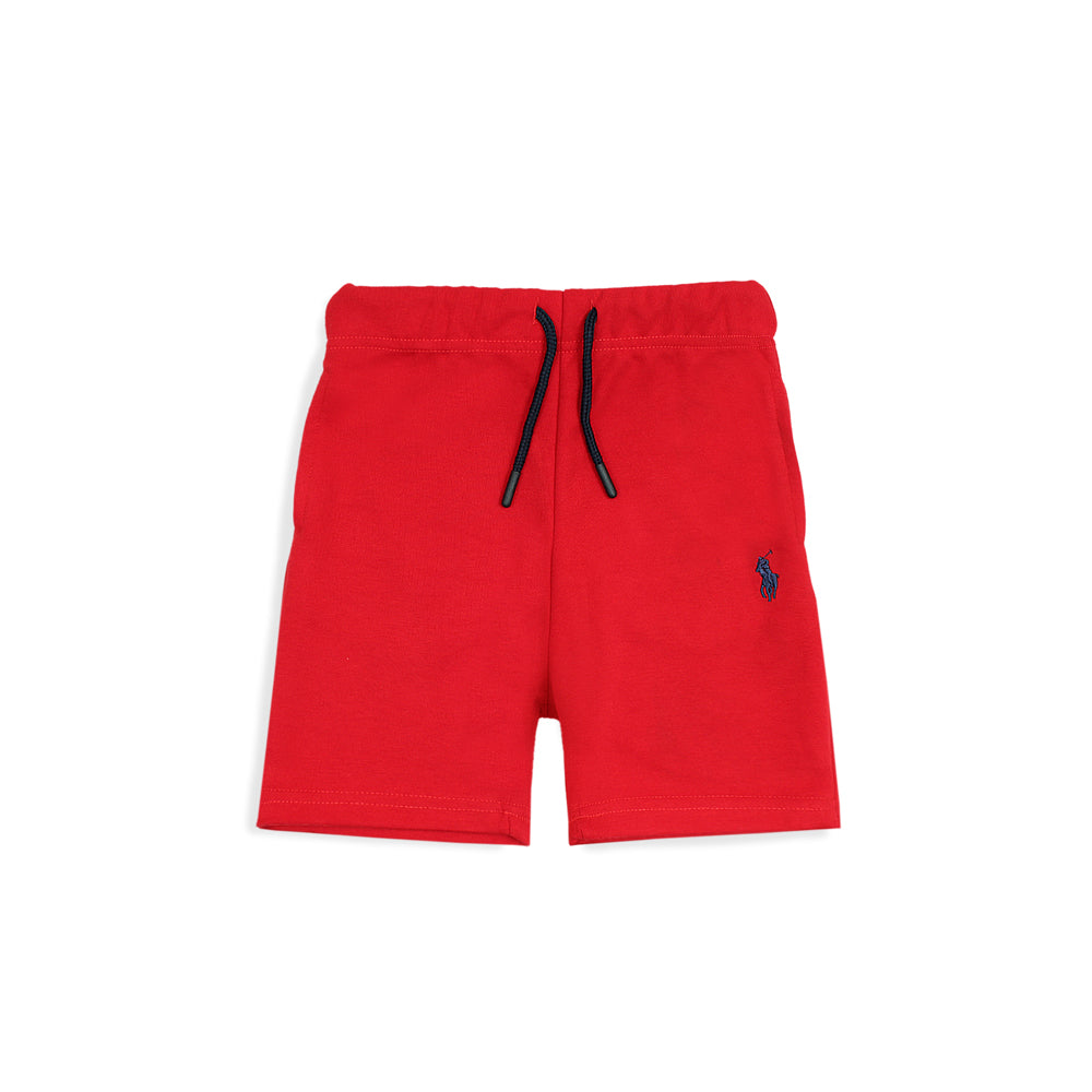 RL PREMIUM KIDS CUBAN COLLAR TWINSET (RED)