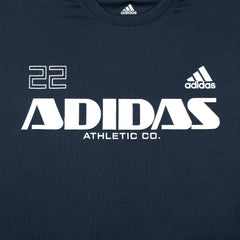 ADDAS PREMIUM ATHLETIC CO. DRI FIT T-SHIRT (NAVY BLUE)