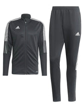 Ad12 Imported polyester Fleece Aro-Mesh Tracksuit (Grey)
