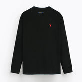 RL PREMIUM S/P THERMAL COTTON DESIGNER SWEATSHIRT (BLACK)