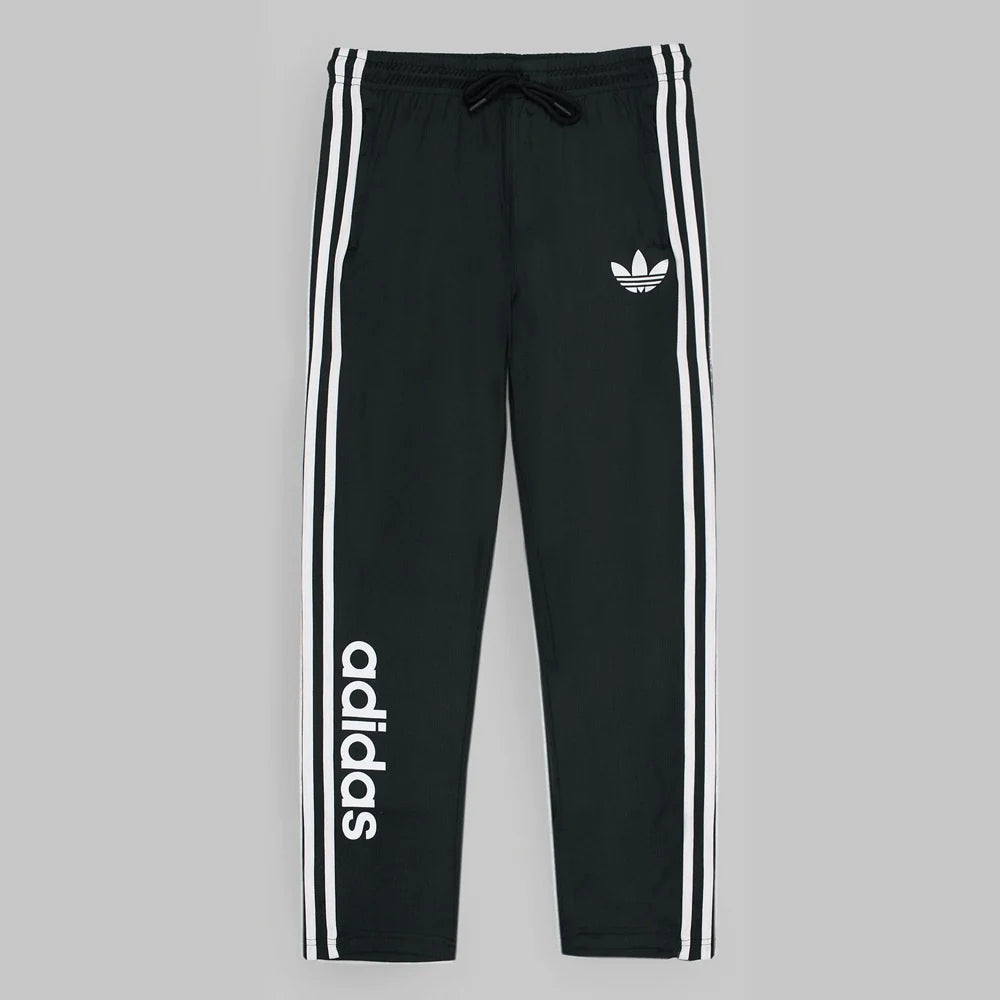 ADDAS PREMIUM MEN'S STRONIX LYCRA DRI-FIT TRACKSUIT (WHITE&BLACK)