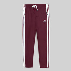 ADDAS PREMIUM INSPIRED 24 V NECK TRACKSUIT (MAROON)