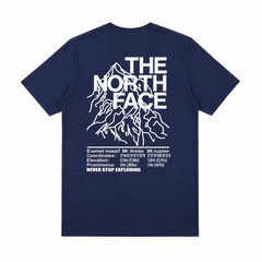 NF BACK LOGO COTTON T-SHIRT (NAVY BLUE)