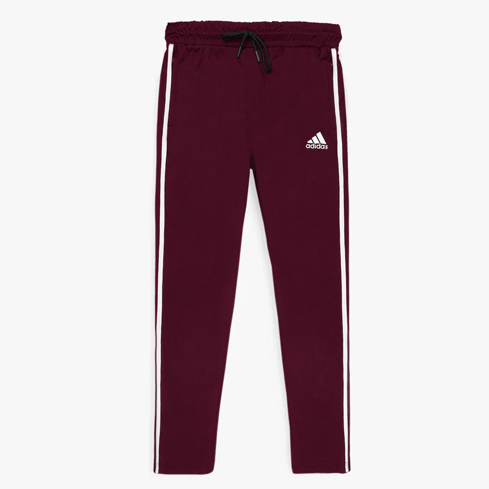 ADDAS PREMIUM DRI-FIT TRACKSUIT T5 (MAROON)