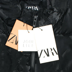 Z.A.R.A IMPORTED LUXURY HANDWOVEN GILLET (BLACK CAMO)