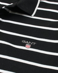G-A-N-T IMPORTED MEN'S STRIPPER POLO SHIRT (BLACK)