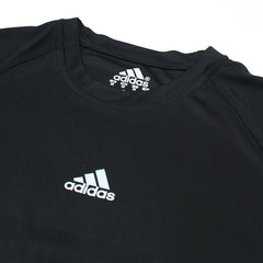 AD12 Imported Mesh Shoulder Dri Fit T-Shirt (Black)