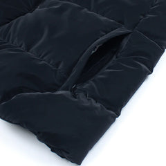 Z.A.R.A IMPORTED LUXURY HANDWOVEN GILLET RAW (NAVY BLUE)