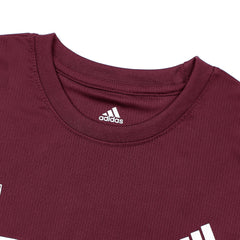 ADDAS PREMIUM ATHLETIC CO. DRI FIT T-SHIRT (MAROON)